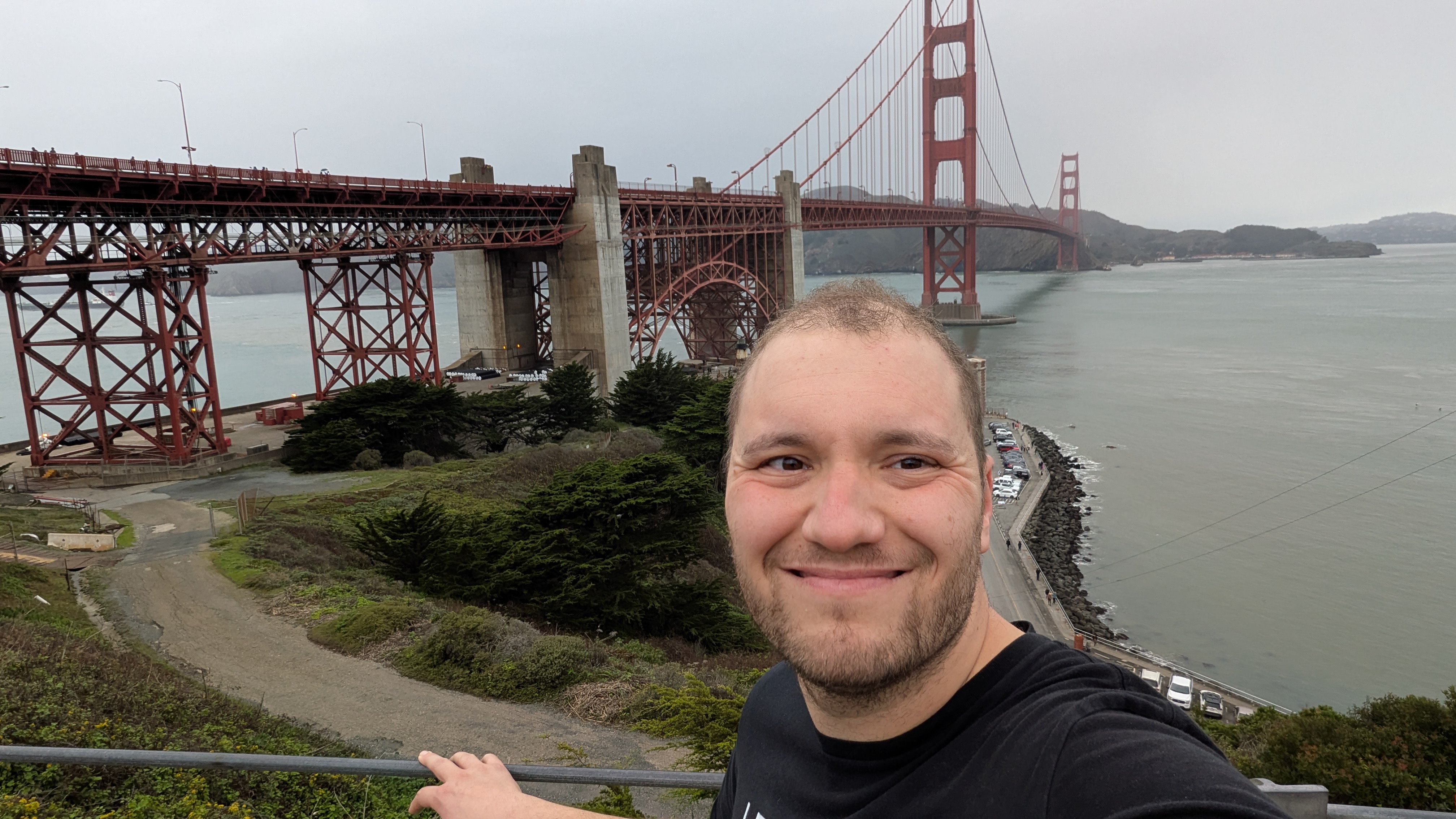 other side of the bridge